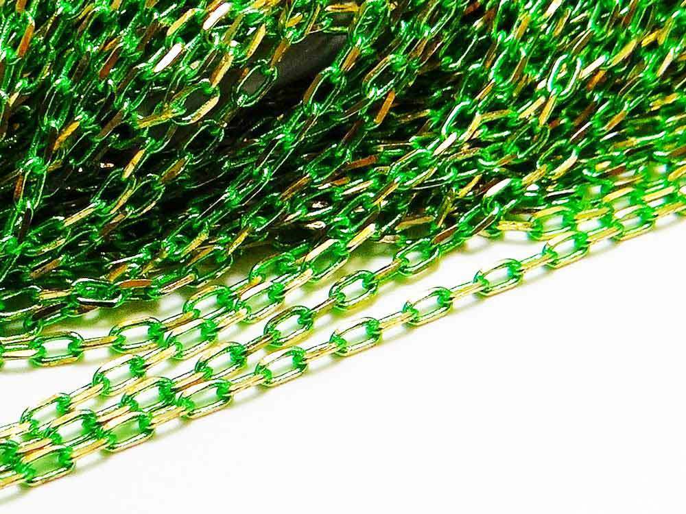 Ankerkette, 2 x 4 mm, 1 m, Kupfer, Meterware