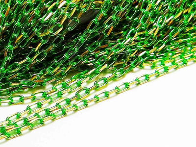 Ankerkette, 2 x 4 mm, 1 m, Kupfer, Meterware