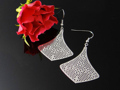 Edelstahl Ohrringe Ohrhänger Ohrschmuck Filigran Ohrstecker Schmetterlinge, neu