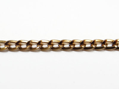 Metallkette Aluminium 5x7mm 1m Panzerkette Alukette Meterware Gliederkette, 1805