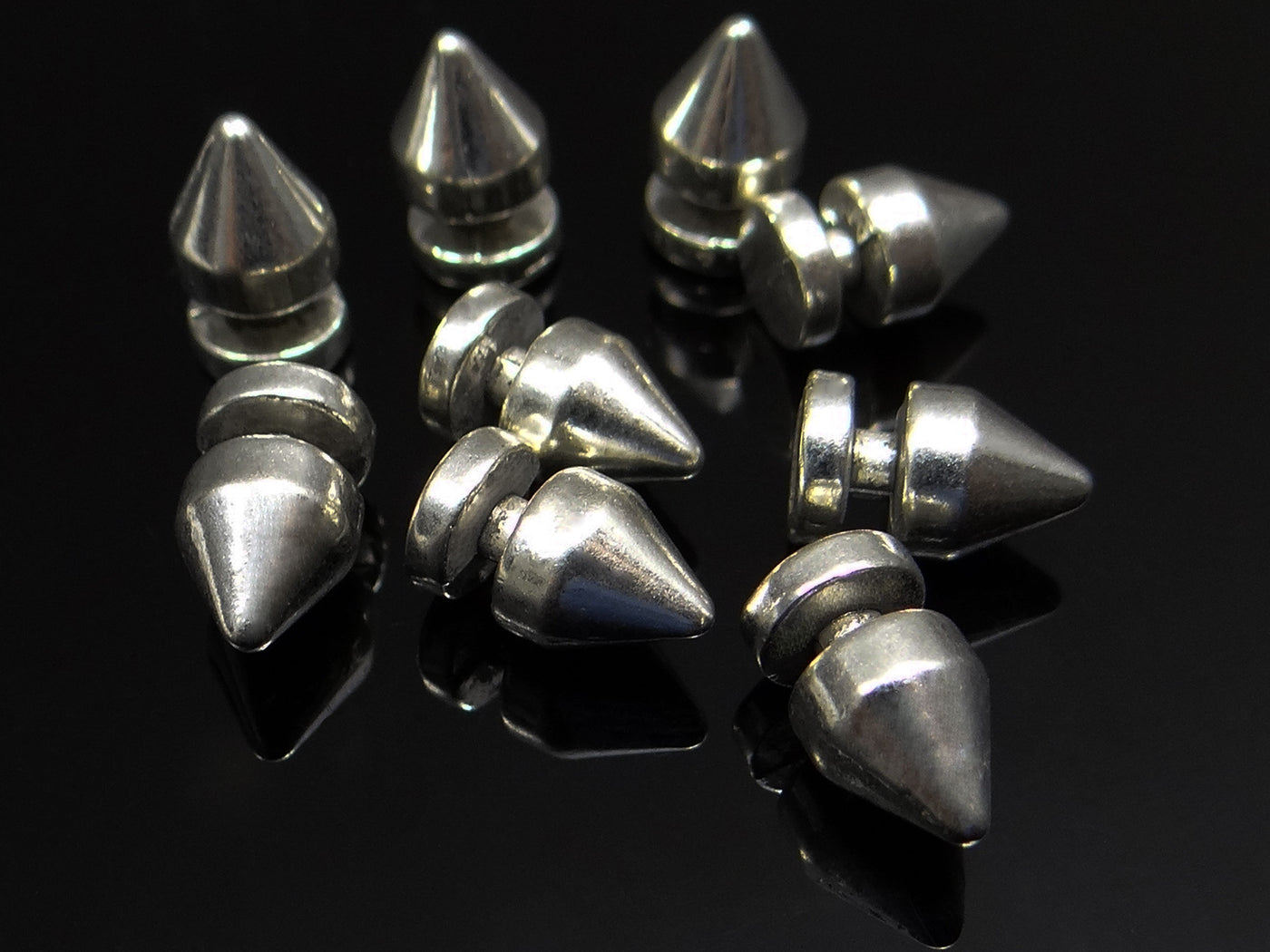 Schmuckniete, 12 x 7 mm, 10 Stück