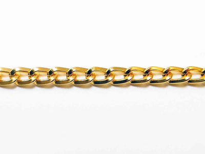 Metallkette Aluminium 5x7mm 1m Panzerkette Alukette Meterware Gliederkette, 1805