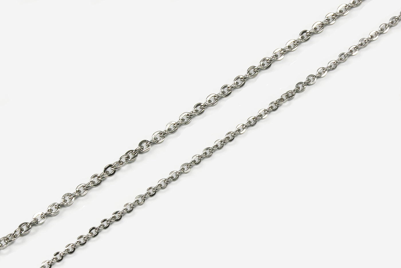 Ankerkette, 1,5 x 2 mm, 1 m, Edelstahl, Meterware