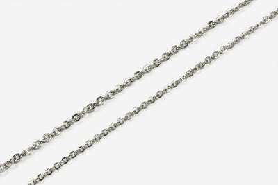 Ankerkette, 1,5 x 2 mm, 1 m, Edelstahl, Meterware