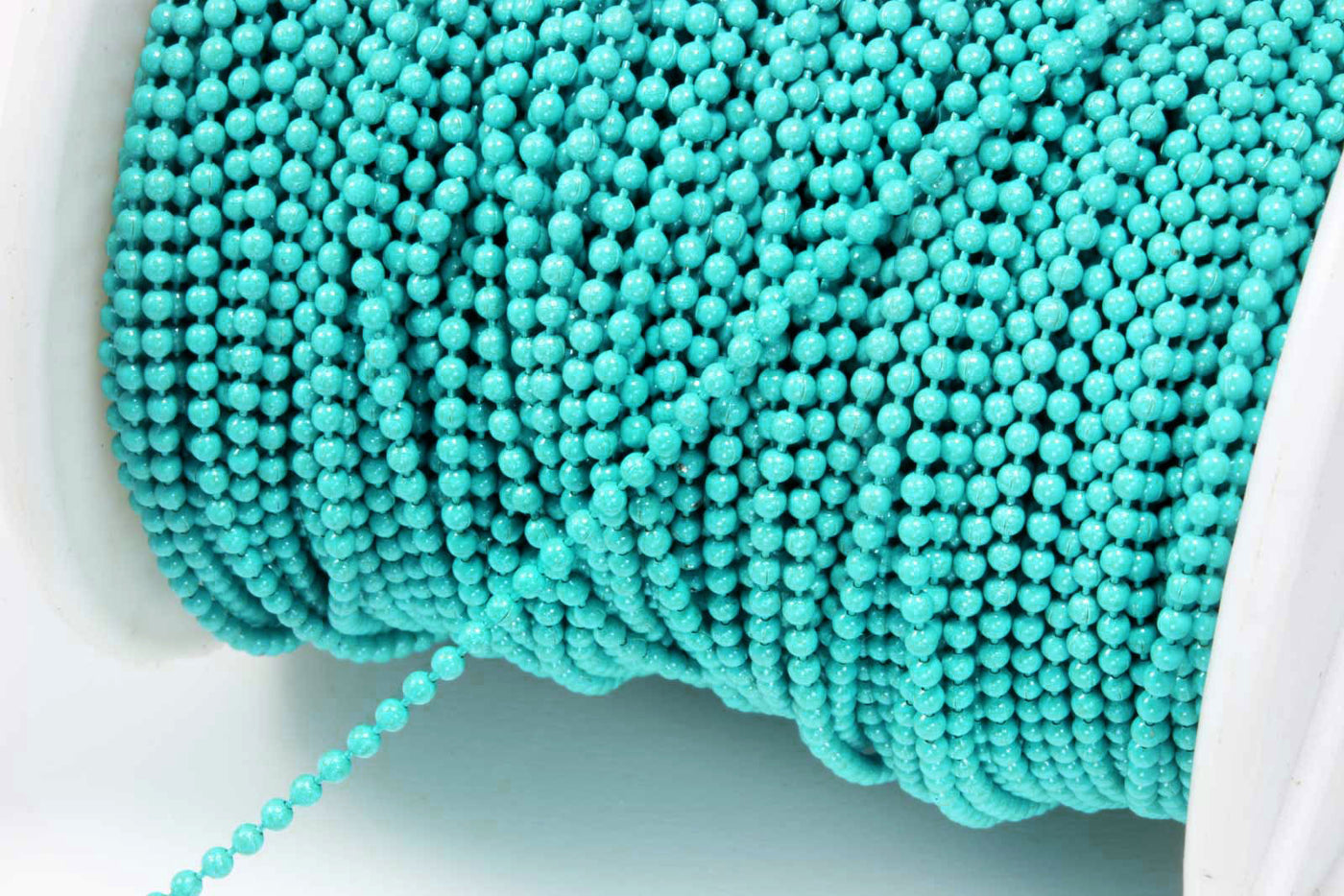 Kugelkette, Ø 1,5 mm, 1 m, Meterware, Kupfer
