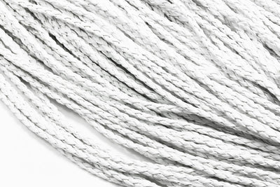 Kunstlederband geflochten, Ø 3 mm, 1 m