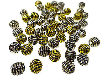 Kunststoffperlen, Kugel, Ø 10 mm, 25 Stück