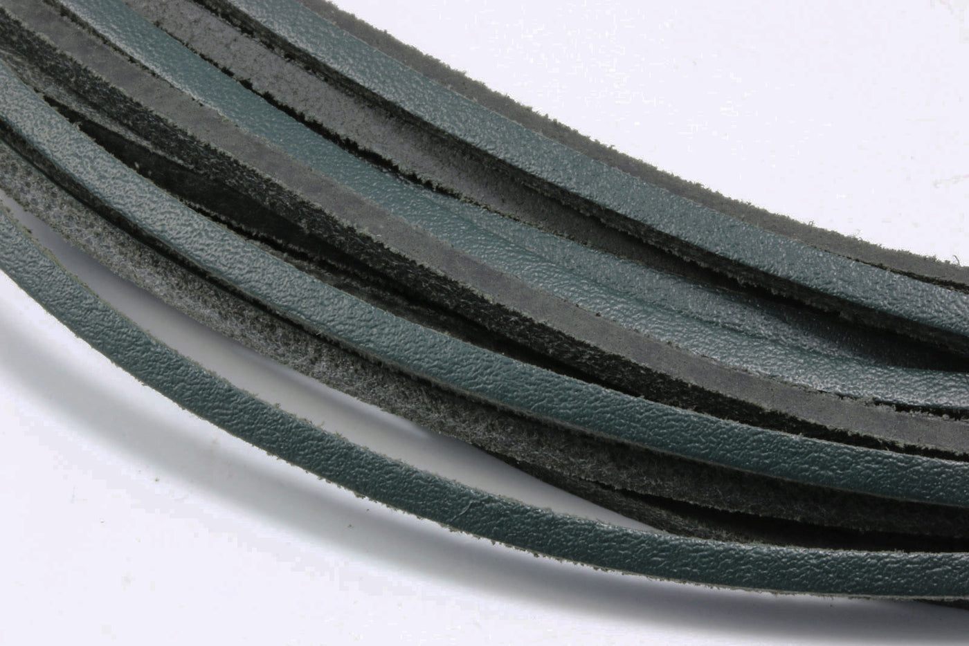 Lederband eckig, 3 x 3 mm, Echt Leder, vierkant