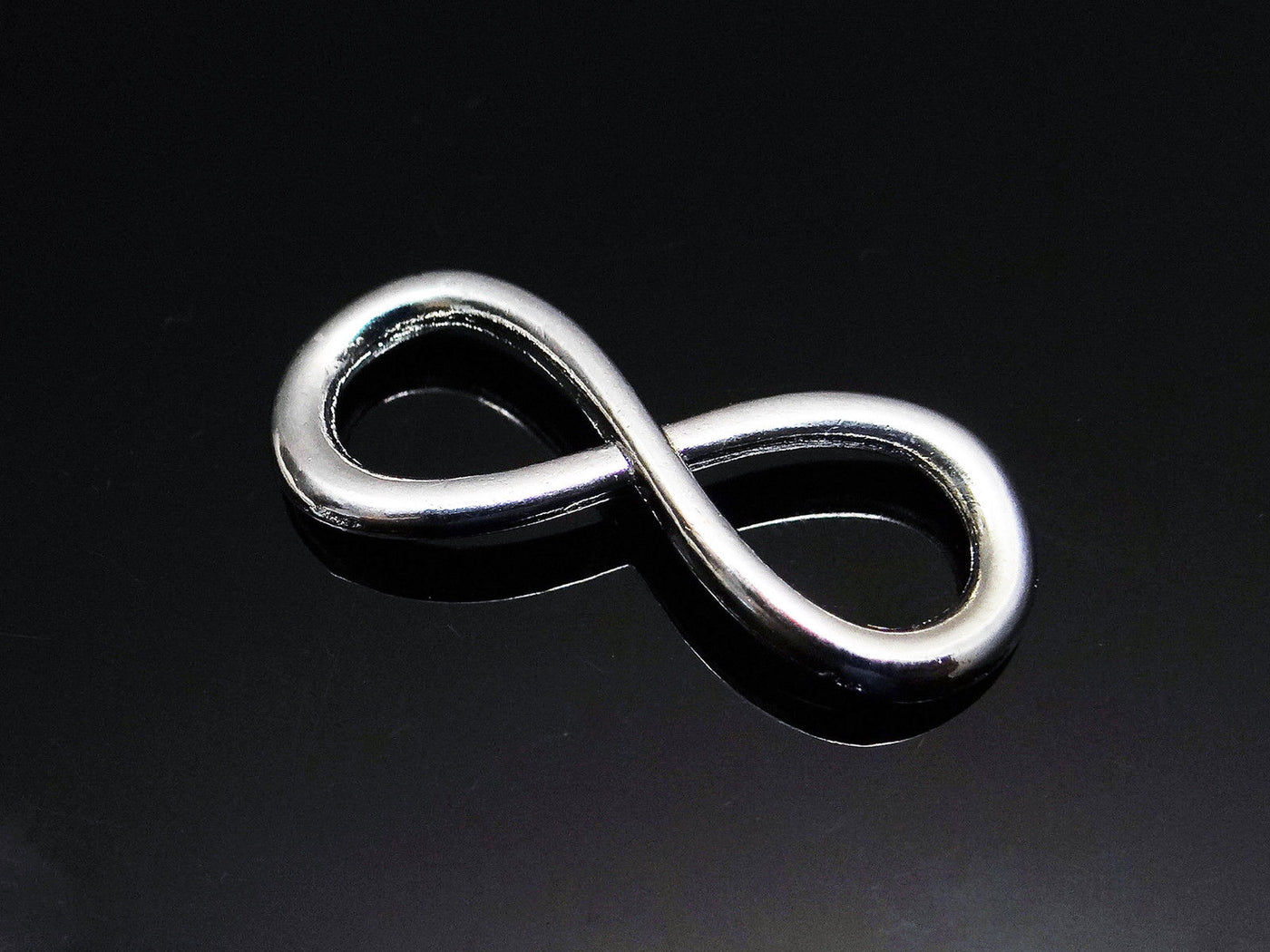 Verbinder Unendlichkeit, 32 x 13 mm, 5 Stück