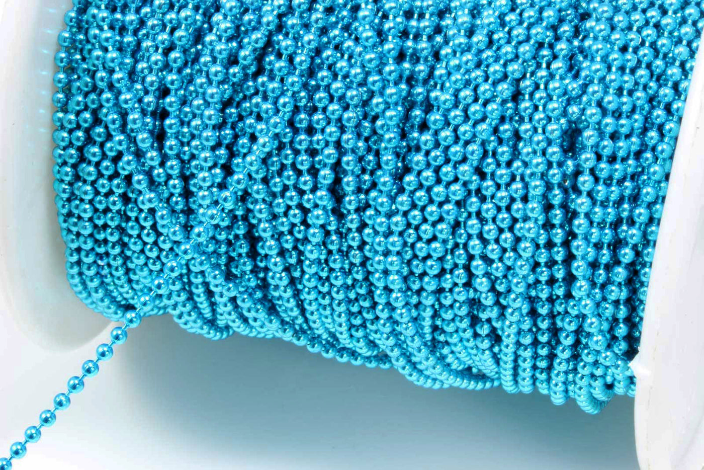 Kugelkette, Ø 1,5 mm, 1 m, Meterware, Kupfer