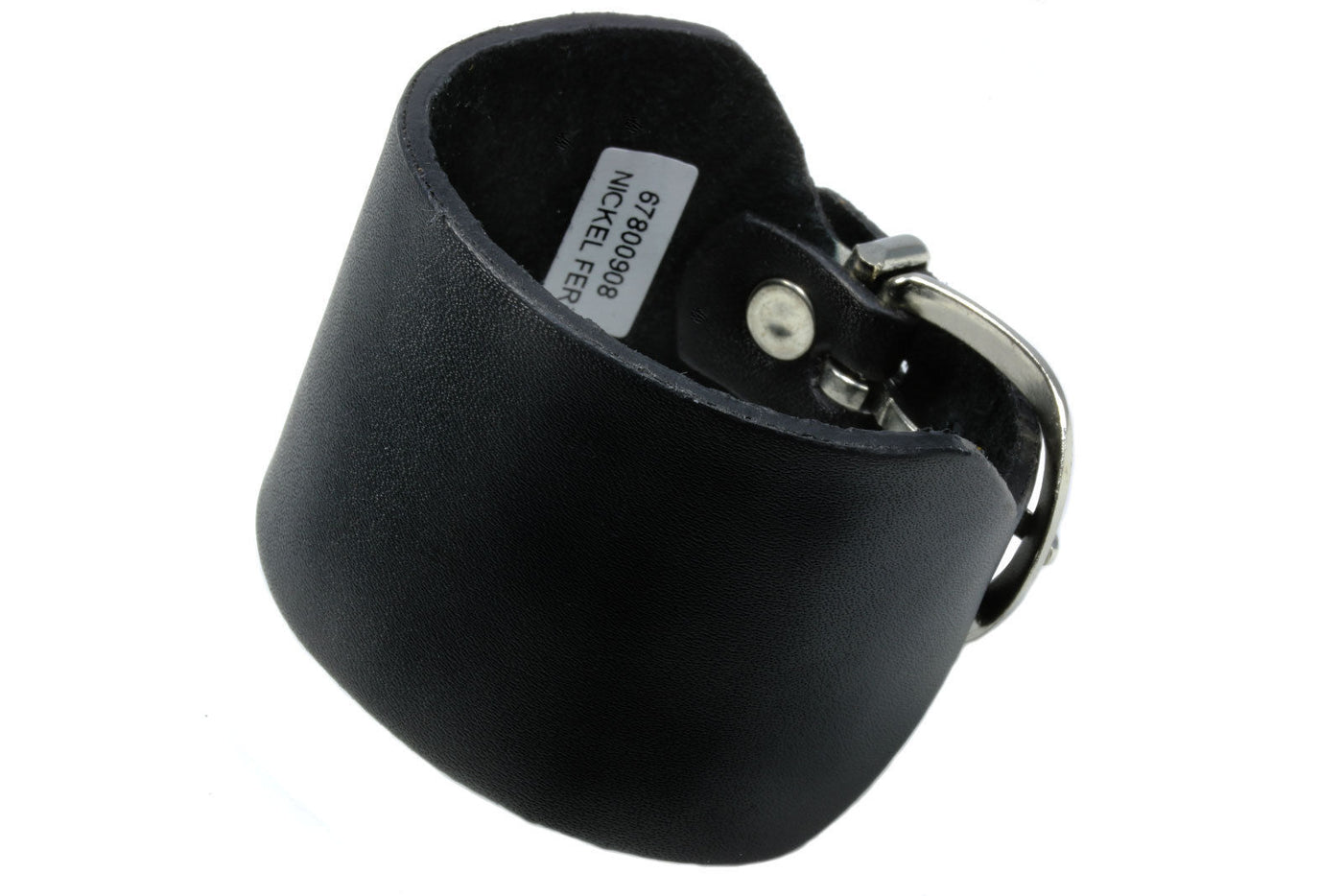 Lederarmband Herrenarmband Armband echt Leder schwarz Biker, neu