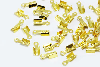 Endteile Endkappen für Bänder bis 1 mm 10/50/100 Stk Endhülsen Klemme, S114