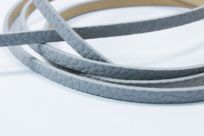 Kunstlederband flach, 5 mm, 120 cm