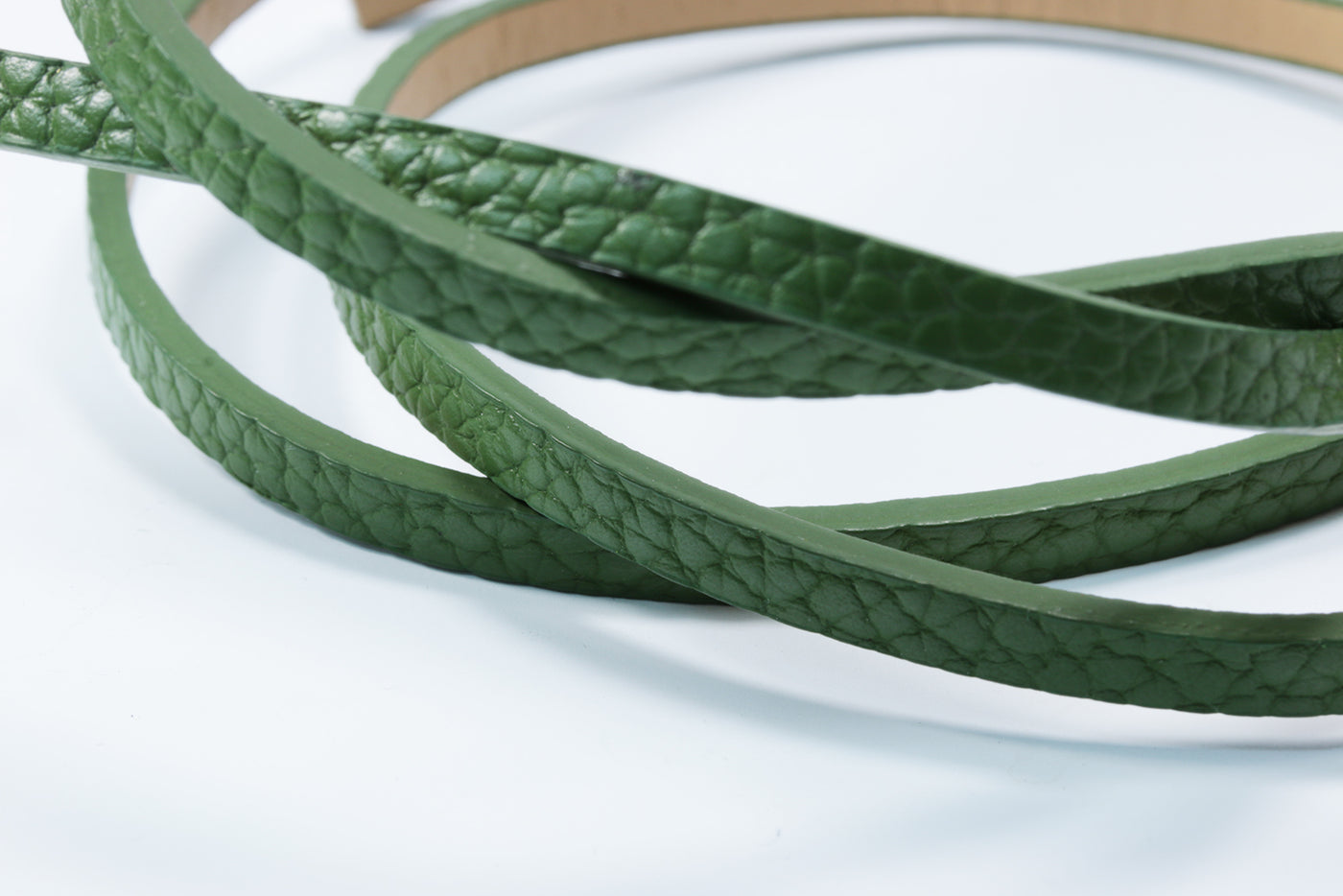 Kunstlederband flach, 5 mm, 120 cm