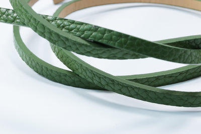 Kunstlederband flach, 5 mm, 120 cm