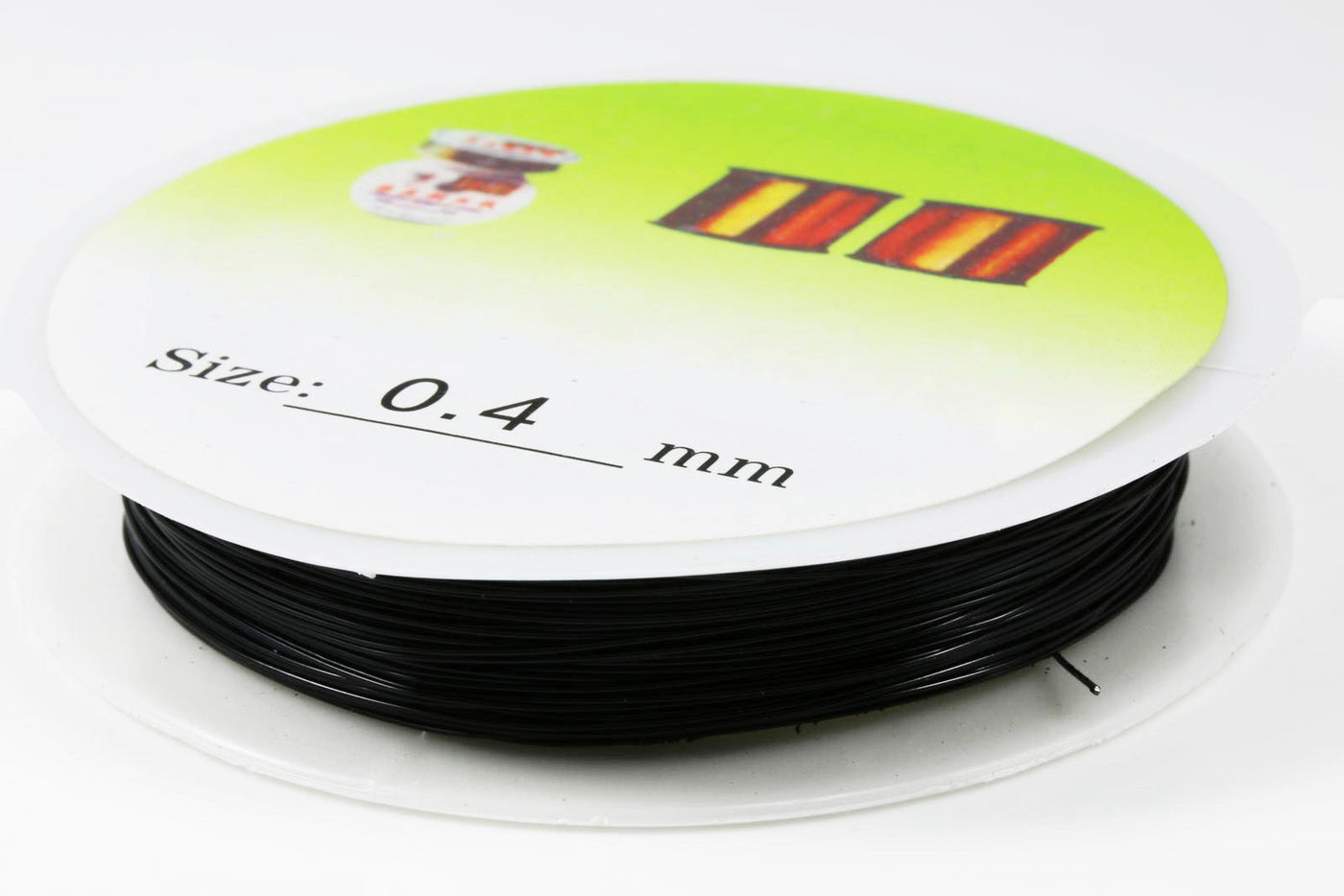 Schmuckdraht, Ø 0,4 mm, 18 m, Messing, (0,08€/m)