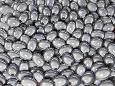 Miracle Perlen, Olive, 14 x 18 mm, 10 Stück