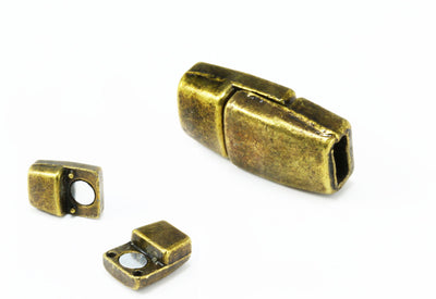 Magnetverschluss für flache Bänder, 17 x 8 mm