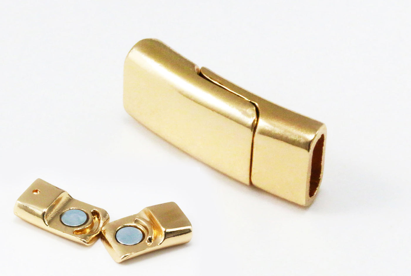 Magnetverschluss für flache Bänder, 23 x 10 mm