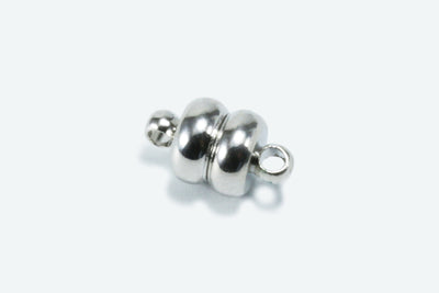 Magnetverschluss mit Ösen, 7 x 12 mm
