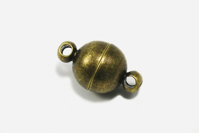 Magnetverschluss mit Ösen, Ø 12 mm