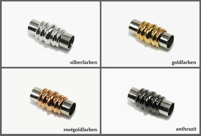 Magnetverschluss für Bänder Ø 5 mm