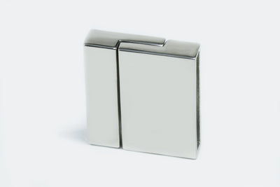 Magnetverschluss für flache Bänder, 23 x 21 mm