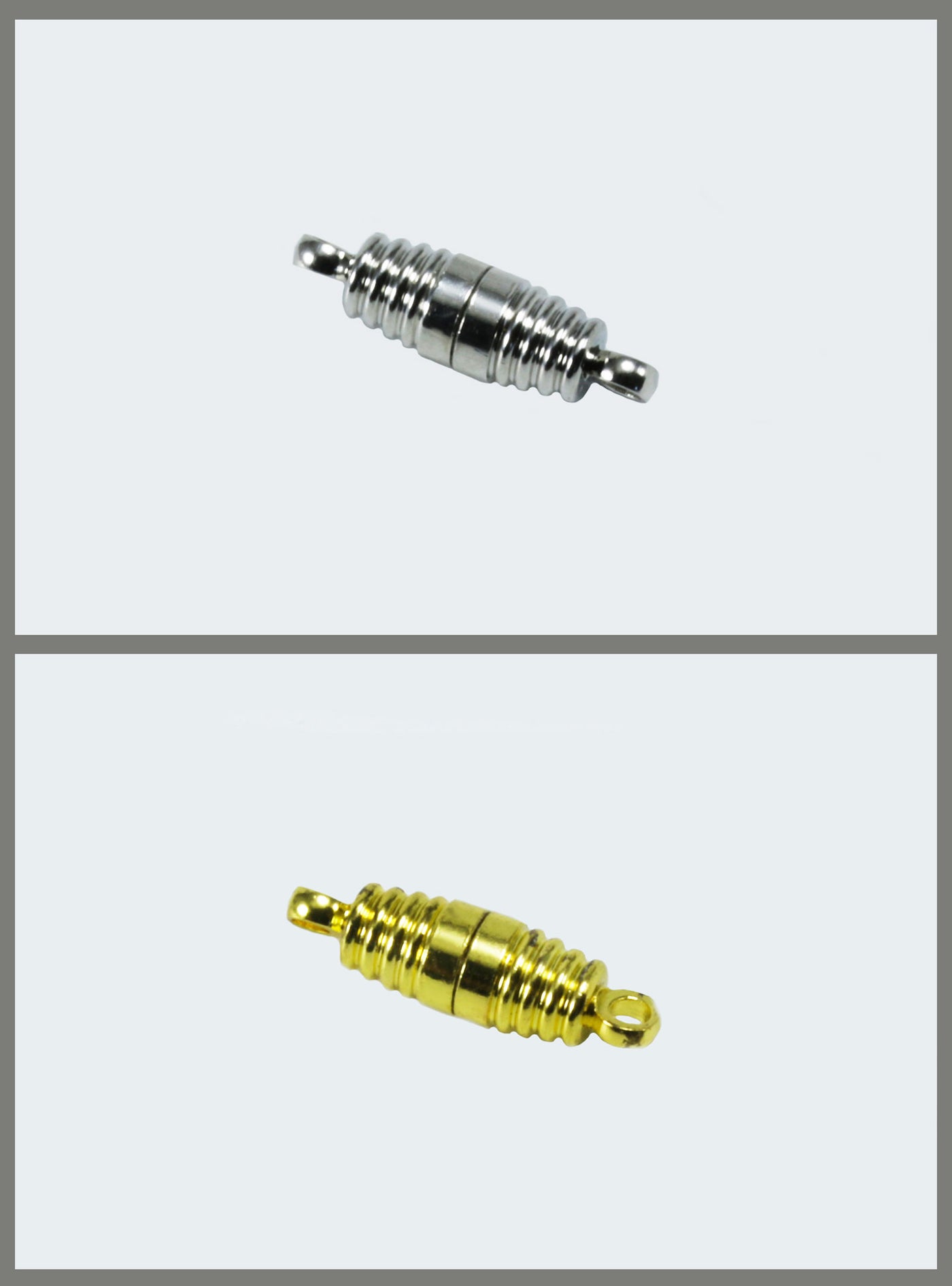 Magnetverschluss mit Ösen, 5 x 18 mm