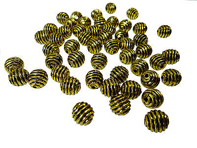 Kunststoffperlen, Kugel, Ø 10 mm, 25 Stück