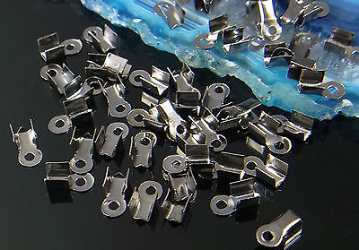 Klemmbleche 50 Stk. Endteile 9x3,5 mm Verbinder Endstücke Klemme, S15