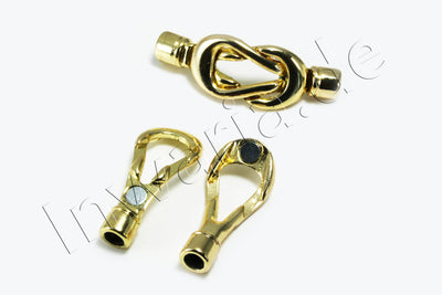 Magnetverschluss Schleife, 38 x 13 mm
