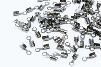 Endteile Endkappen für Bänder bis 1 mm 10/50/100 Stk Endhülsen Klemme, S114