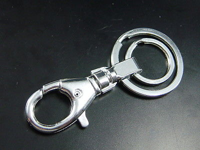 Karabiner mit Schlüsselring, 76 mm