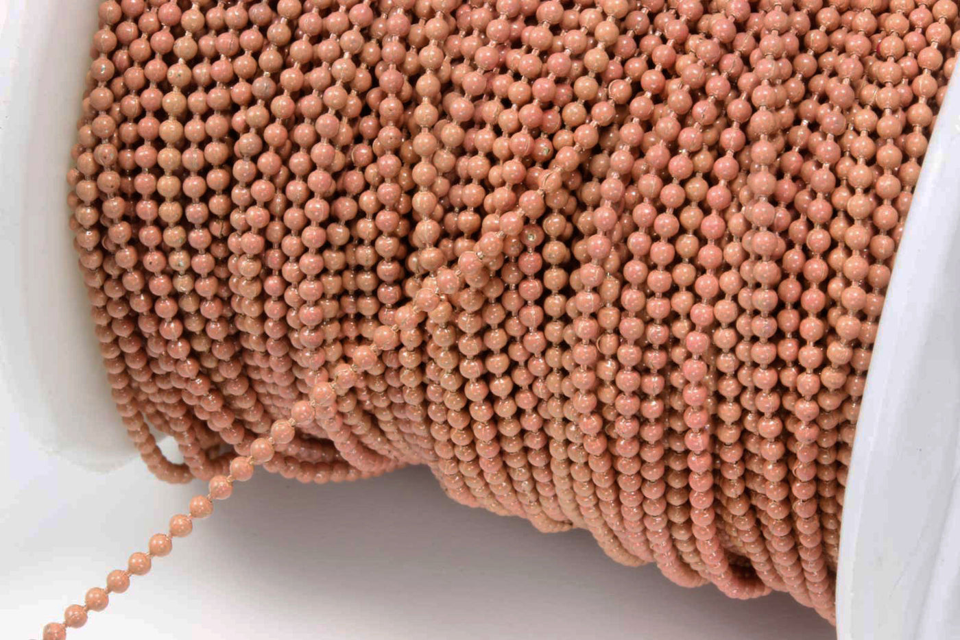 Kugelkette, Ø 1,5 mm, 1 m, Meterware, Kupfer