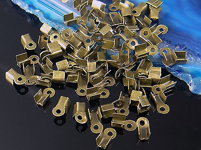 Klemmbleche 50 Stk. Endteile 9x3,5 mm Verbinder Endstücke Klemme, S15