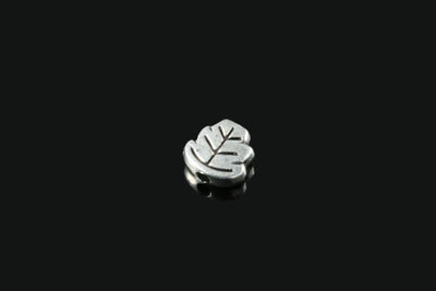 Metallperlen, Blatt, 7 x 7 mm, 8 Stück
