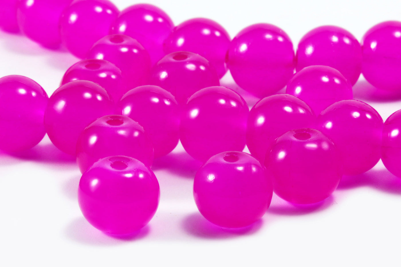 Glasperlen, Ø 10 mm, 50 Stück