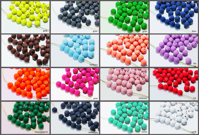 Perlen, Kugel, Ø 10 mm, 50 Stück