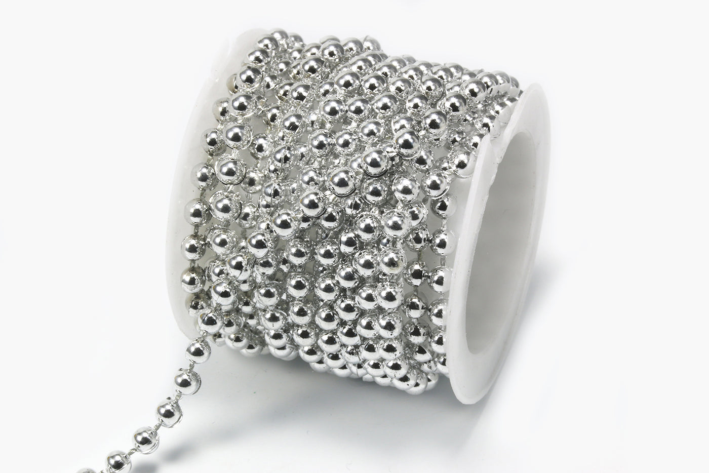 Perlenband, Ø 4mm, 2m Rolle