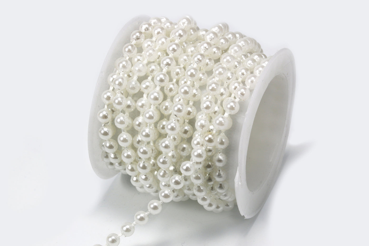 Perlenband, Ø 4mm, 2m Rolle