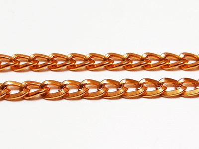 Metallkette Aluminium 5x7mm 1m Panzerkette Alukette Meterware Gliederkette, 1805