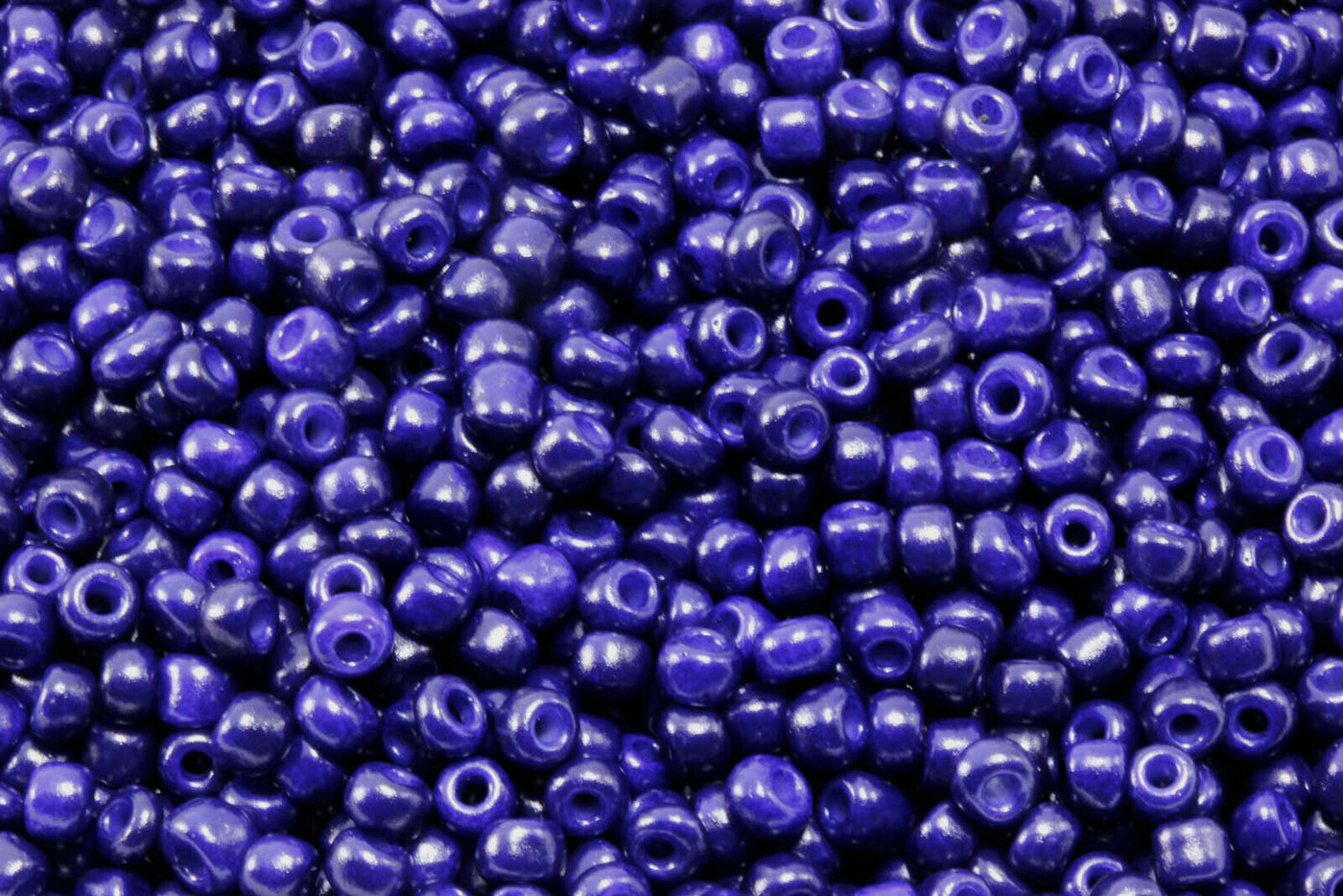 Rocailles opak, satte Farben, Ø 3 mm, 20/100 g