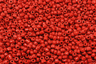 Rocailles opak, satte Farben, Ø 3 mm, 20/100 g