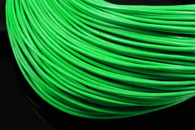 Lederband rund, Ø 1 mm, Echt Leder
