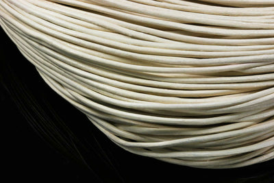 Lederband rund, Ø 1 mm, Echt Leder