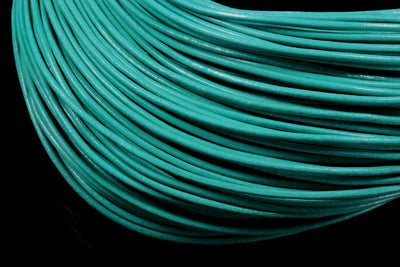 Lederband rund, Ø 1 mm, Echt Leder