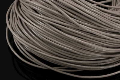 Lederband rund, Ø 1 mm, Echt Leder