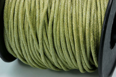 Baumwollkordel gewachst, Ø 1 mm, 5 Meter, (0,30€/m)