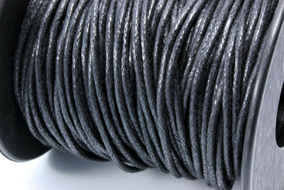 Baumwollkordel gewachst, Ø 1 mm, 5 Meter, (0,30€/m)
