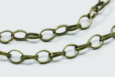 Ankerkette, 6 x 8 mm, 1 m, Meterware